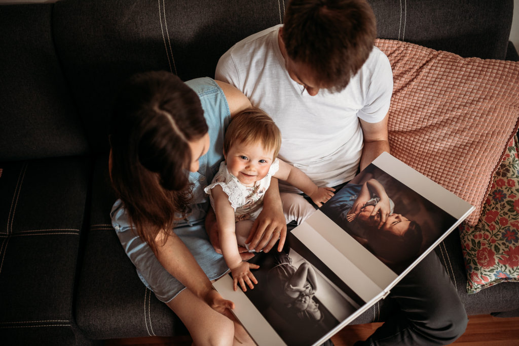 Semišová fotokniha plná vzpomínek